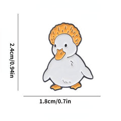 Adorable Little Yellow Duck Brooch