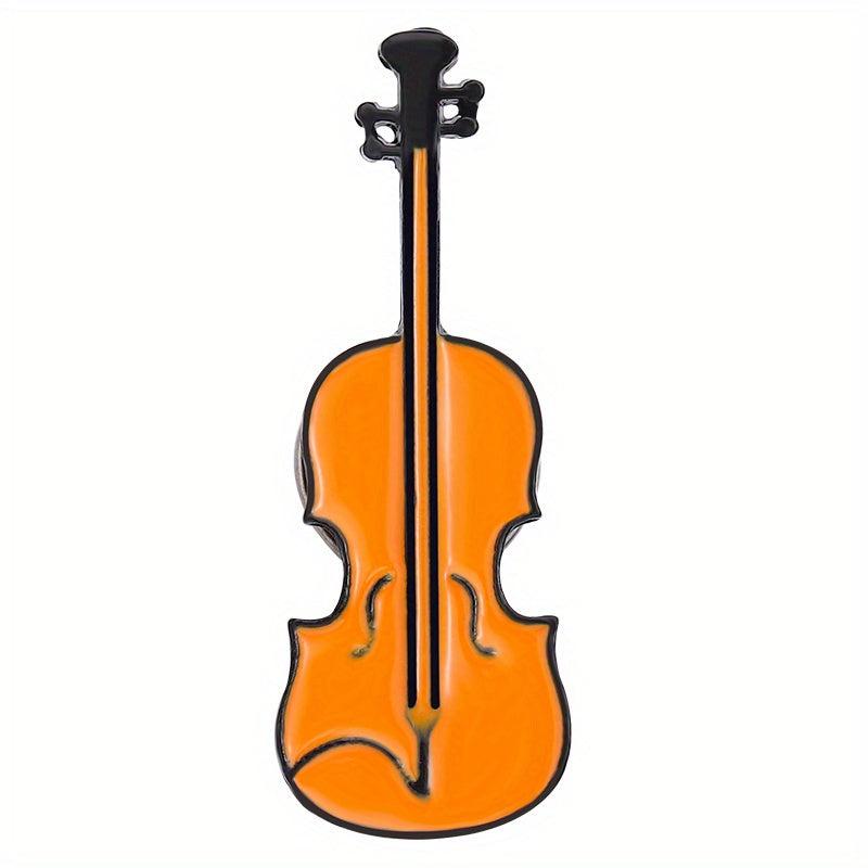 Music Series Novelty Buttons & Pins Notes Guitar Violin Gift