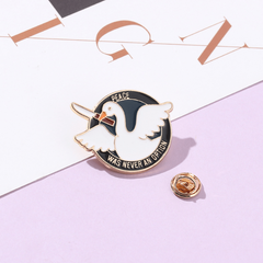 Cartoon Goose Brooch Enamel Pin Lapel Pin