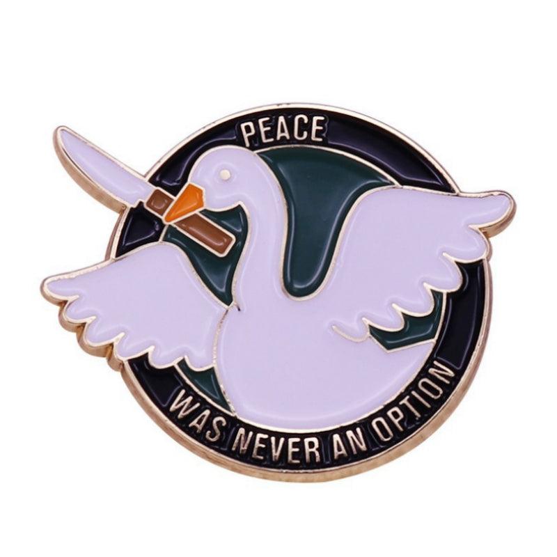 Cartoon Goose Brooch Enamel Pin Lapel Pin