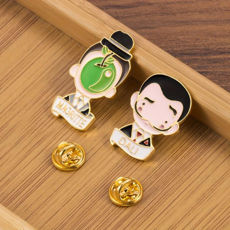 Couple Style Clothing Accessories Brooch