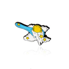 8 Styles Anime Moon Starry Clouds Brooch Pin Birthday