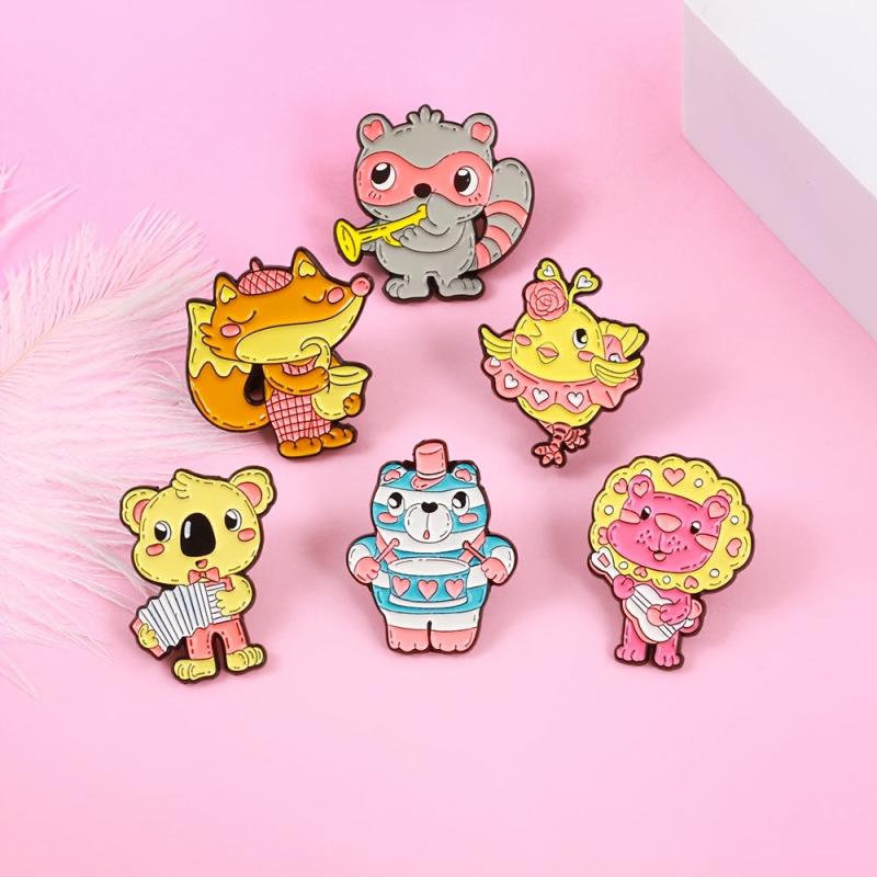 Toddler Animal Band Brooch