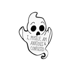 Halloween Enamel Pin Ghost Brooch Women Gift