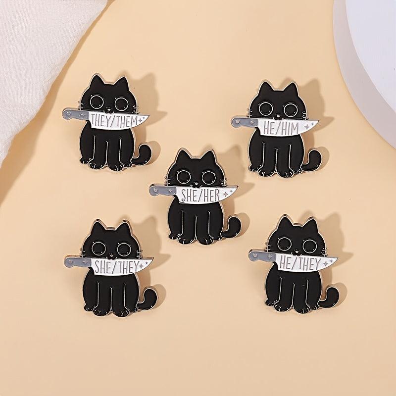 Personality Alloy Brooch Creative Design
