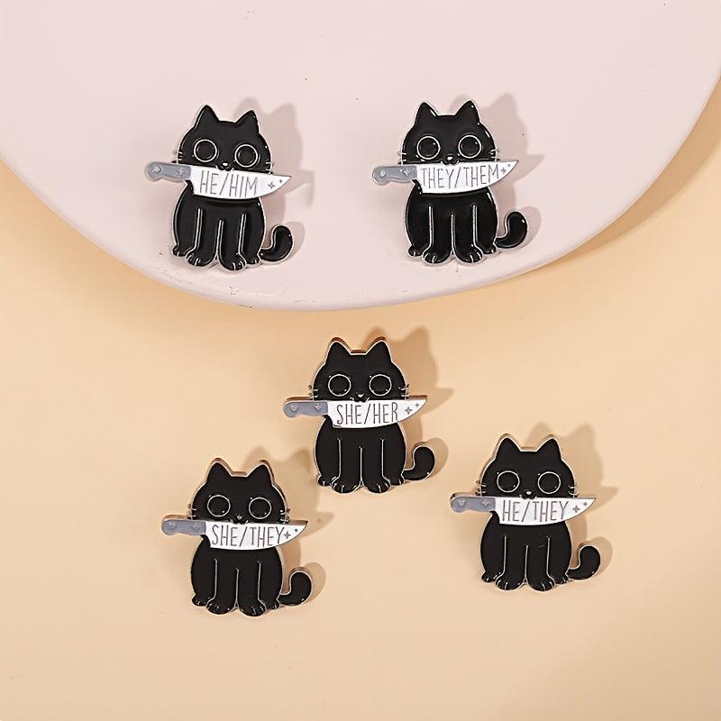 Personality Alloy Brooch Creative Design