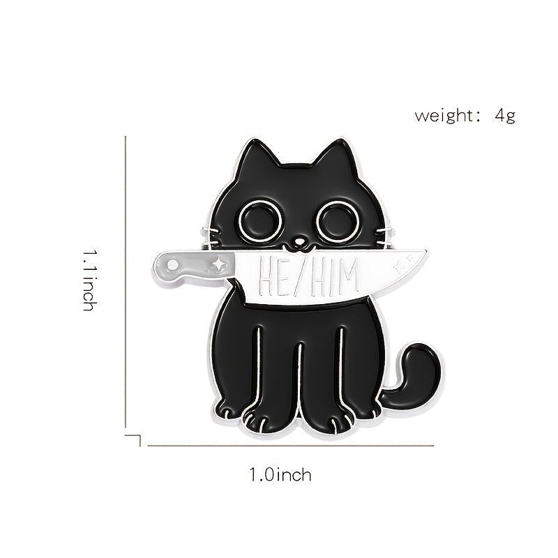 Personality Alloy Brooch Creative Design