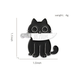 Personality Alloy Brooch Creative Design