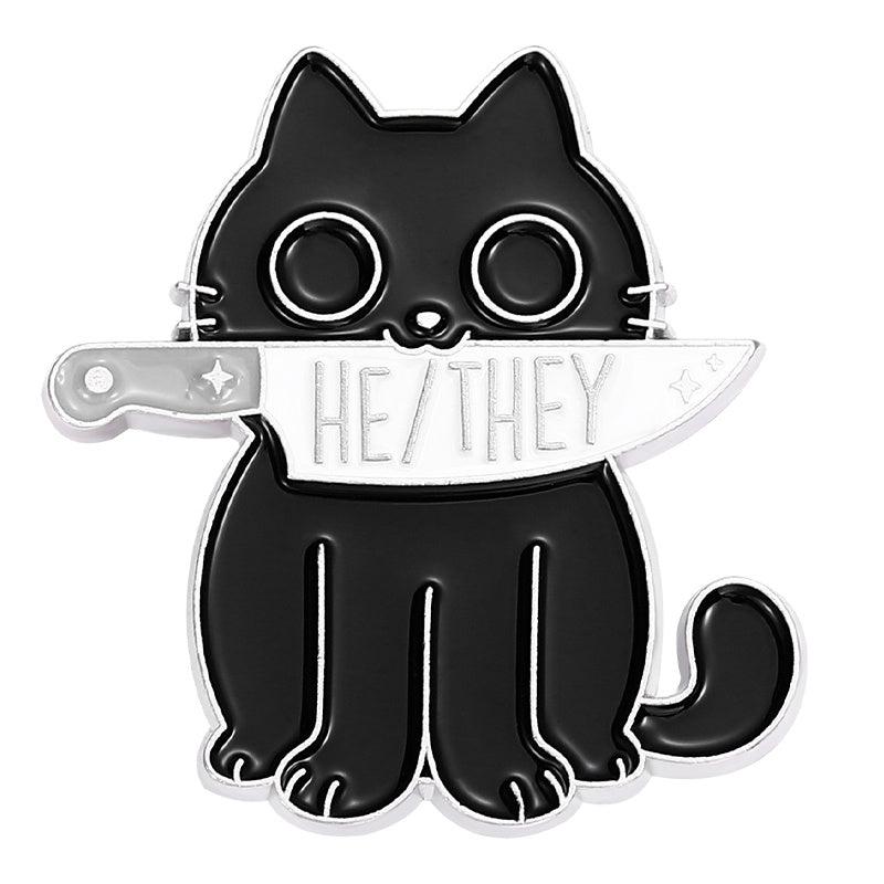 Personality Alloy Brooch Creative Design