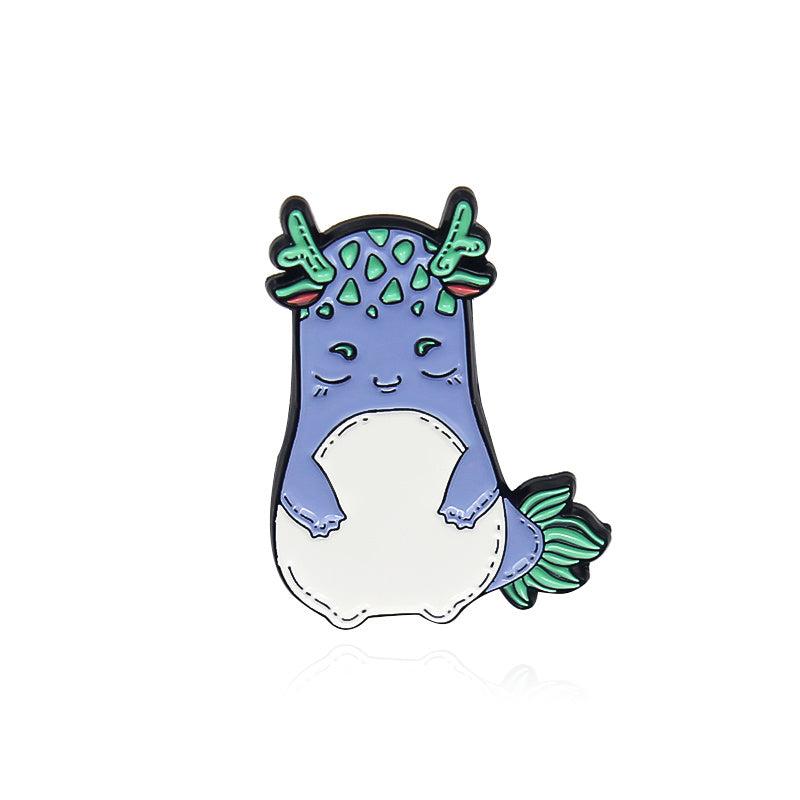 Zodiac Mushroom Hat Animal Brooch