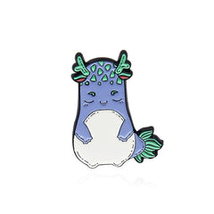 Zodiac Mushroom Hat Animal Brooch