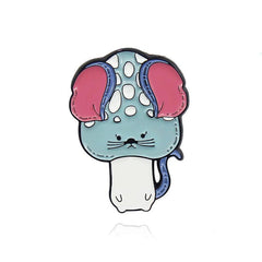 Zodiac Mushroom Hat Animal Brooch