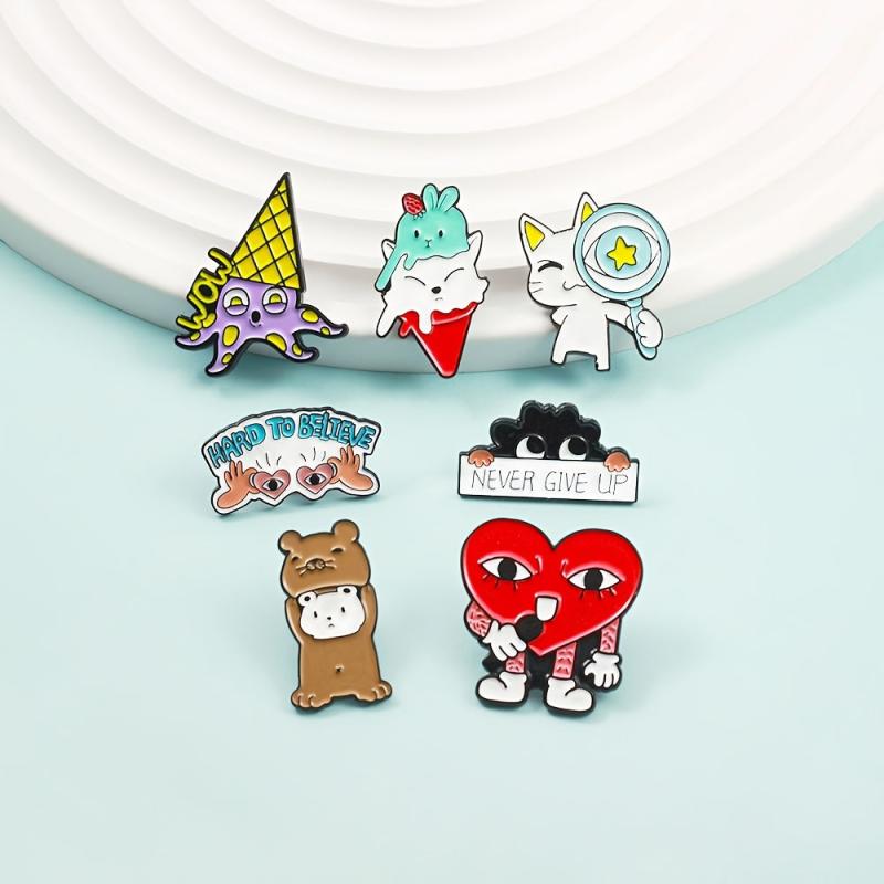 Cute Cartoon Brooch Pin