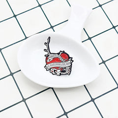 Gothic Style Skull Heart Lips Brooch Personality Creative Men's Brooch