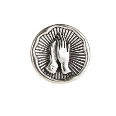 Vintage Mother Of God Prayer Hand Pin