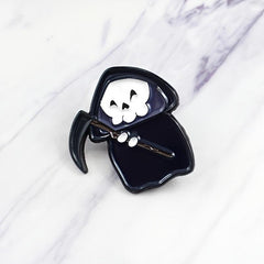 Ghost & Funny Chest Pin Brooch