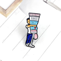 Men's Novel Casual Zinc Alloy Brooch