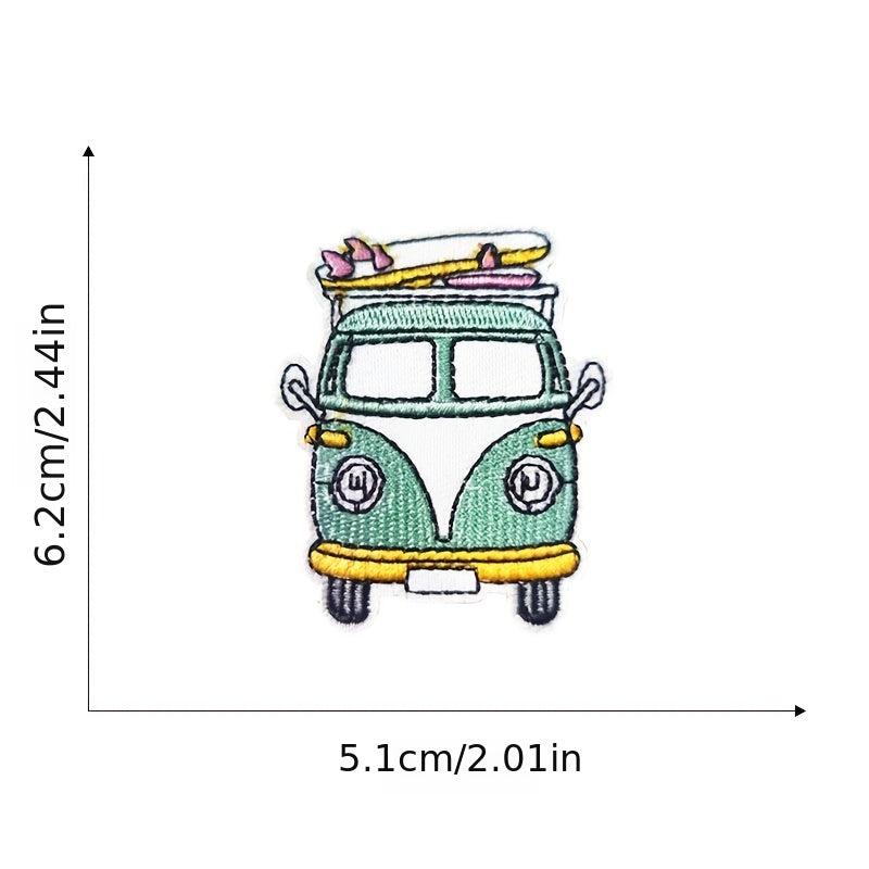 10pcs Cartoon Iron On Patches Embroidered Applique Repair Patch DIY Crafts