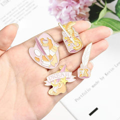 DREAM Painter Art Brooch