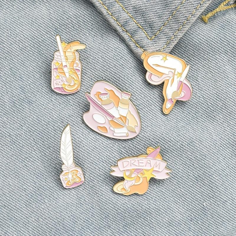 DREAM Painter Art Brooch