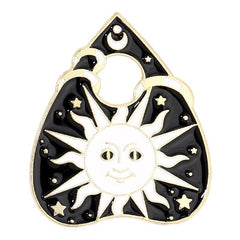 Skull Wizard Cat Brooch For Men Pins
