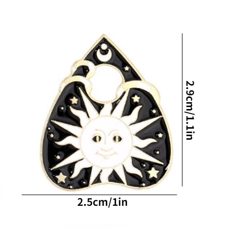 Skull Wizard Cat Brooch For Men Pins