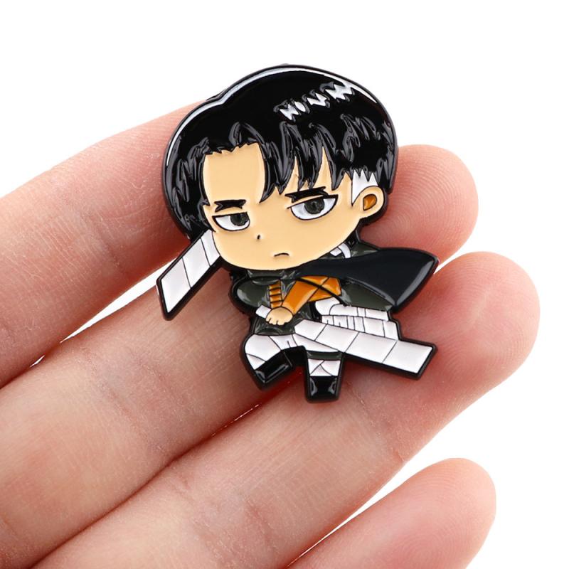 Anime Characters Funny Cartoon Boy Enamel Pins Collection Brooches For Men
