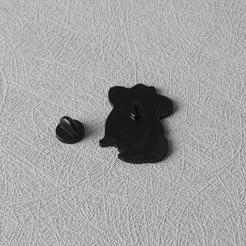 Western Cowboy Cat Mister Brooch 3D Pride Cat Collar Pin