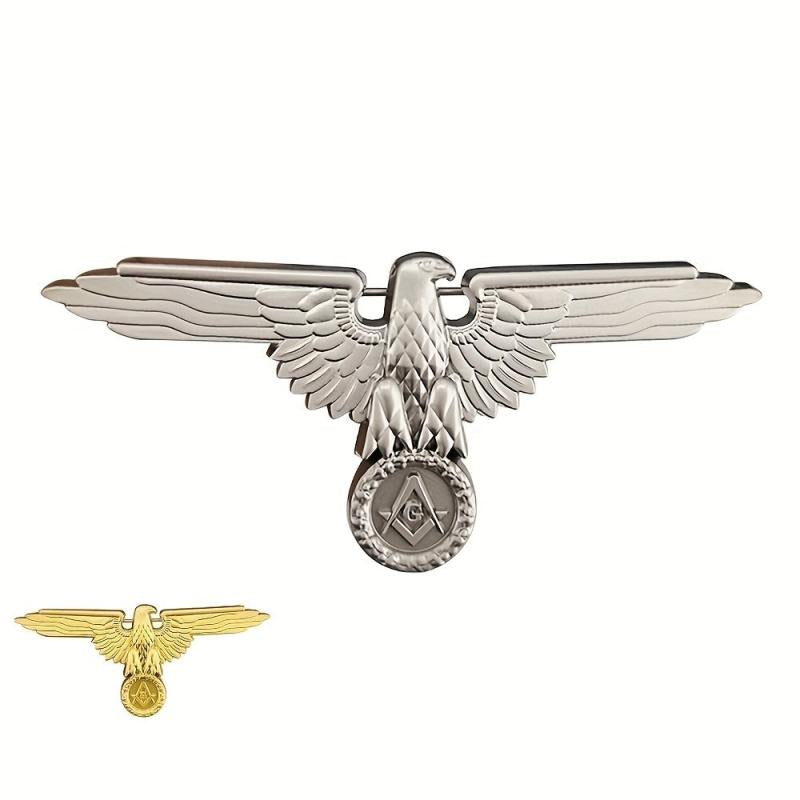 Retro Eagle Badge Collar Pin for Men