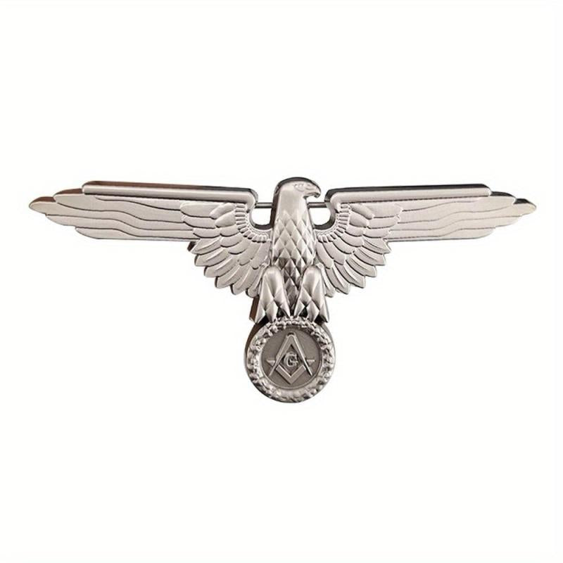Retro Eagle Badge Collar Pin for Men