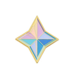 Casual Metal Star Brooch - God Stone Game Souvenir