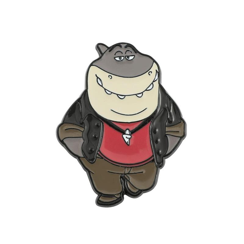 Men's Animal Alloy Drip Oil Brooch for Backpack Clothes