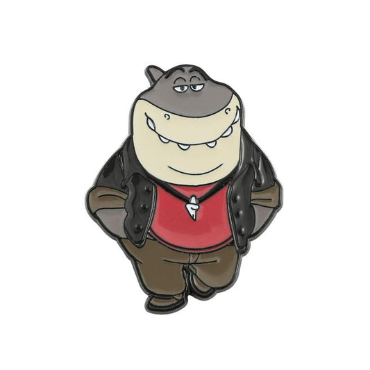 Men's Animal Alloy Drip Oil Brooch for Backpack Clothes