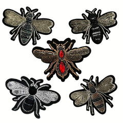 Fly Insect Iron on Embroidery DIY Crafts