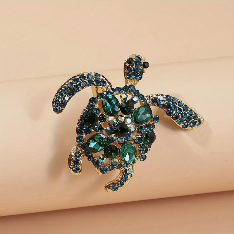 Zinc Alloy Turtle Brooch Men's Clothing Accessory