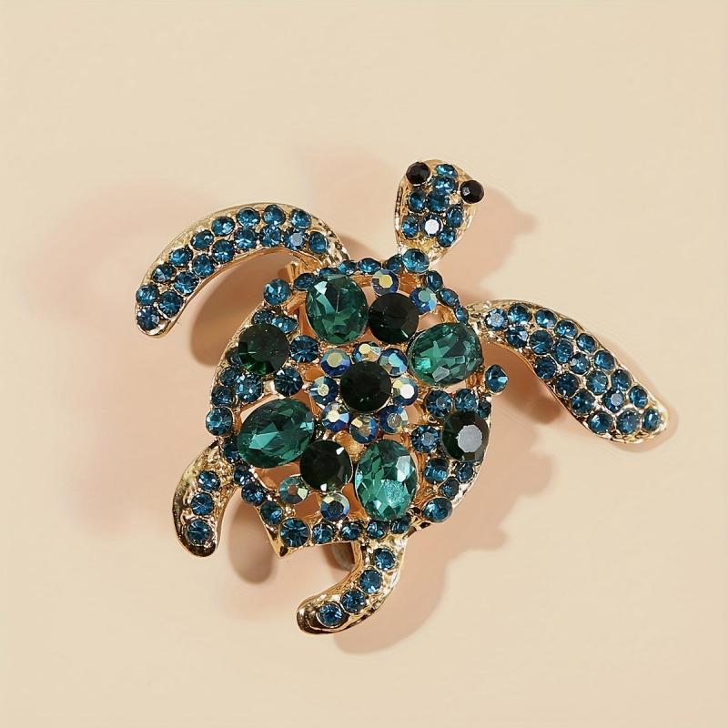 Zinc Alloy Turtle Brooch Men's Clothing Accessory