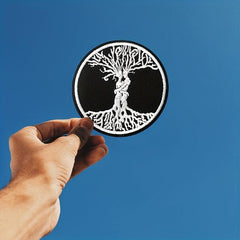 2pcs Tree Of Life Celtic Love Iron On Patches Sew On Embroidered Applique