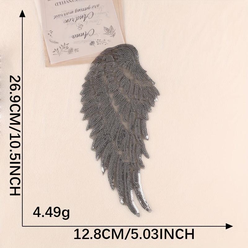 4pcs Wings Embroidery DIY Patch Decorative Accessories for Clothes Backpack Hat