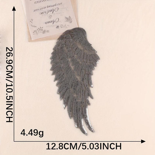 4pcs Wings Embroidery DIY Patch Decorative Accessories for Clothes Backpack Hat