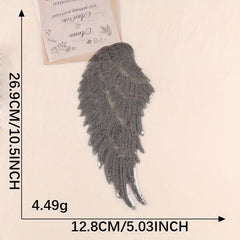 4pcs Wings Embroidery DIY Patch Decorative Accessories for Clothes Backpack Hat