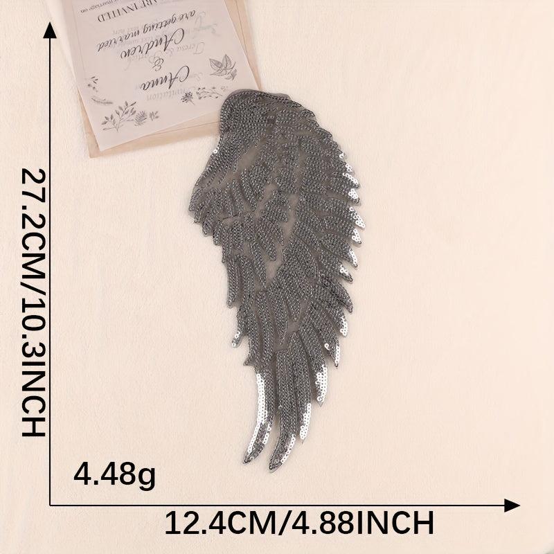 4pcs Wings Embroidery DIY Patch Decorative Accessories for Clothes Backpack Hat