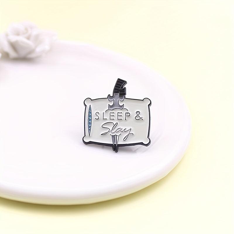 Pierce Pillow Brooch Lapel Pin for Men