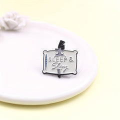 Pierce Pillow Brooch Lapel Pin for Men
