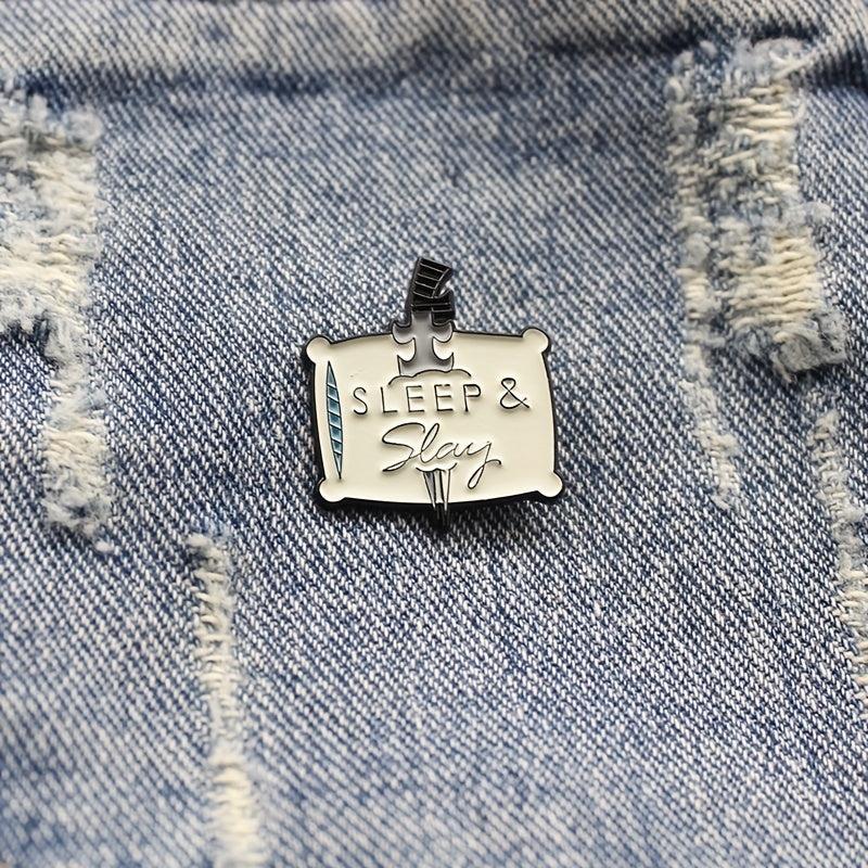 Pierce Pillow Brooch Lapel Pin for Men