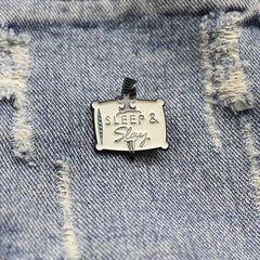 Pierce Pillow Brooch Lapel Pin for Men