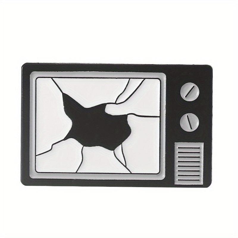 Japanese Sadako Pattern Brooch Mobile Phone Decoration Crystal Pin