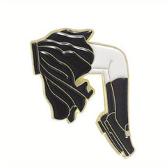 Japanese Sadako Pattern Brooch Mobile Phone Decoration Crystal Pin