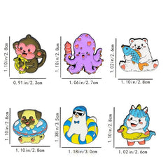 Animal Series Brooch Pin Christmas