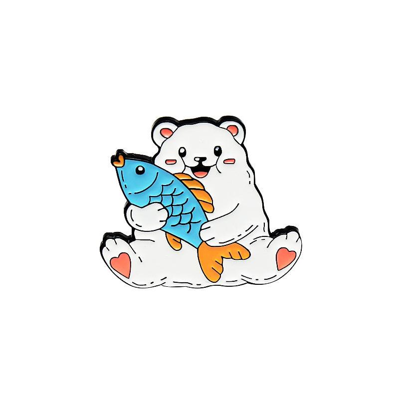 Animal Series Brooch Pin Christmas