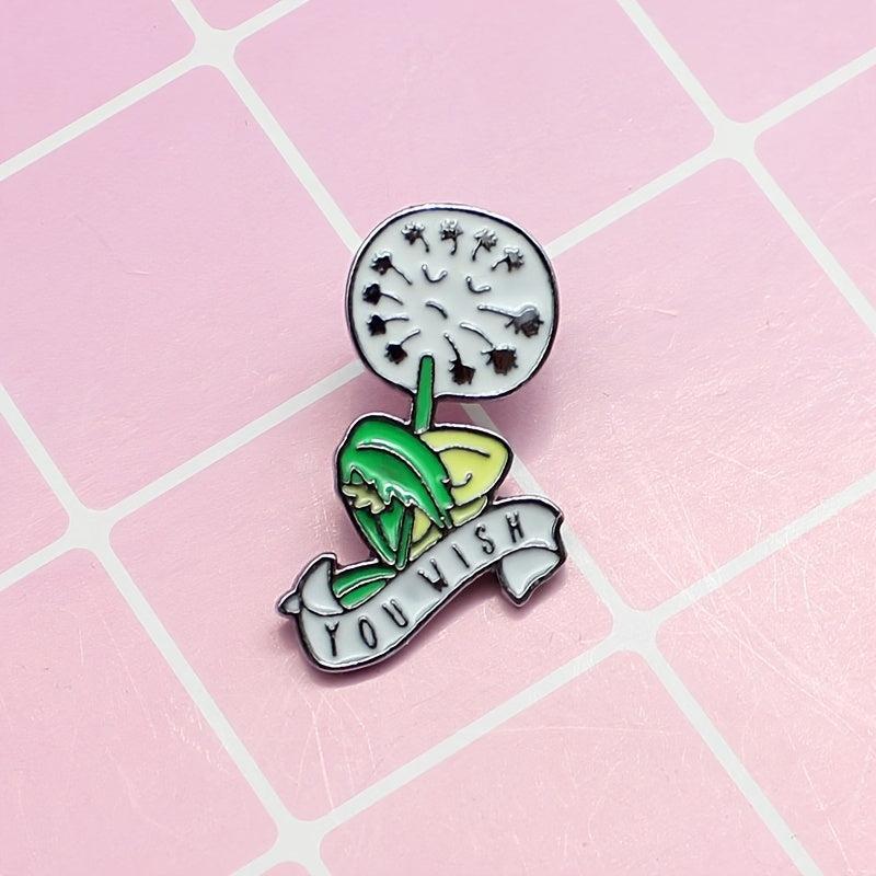 You Wish Dandelion Brooch